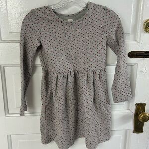 Gap jersey dress w pink flowers size 8